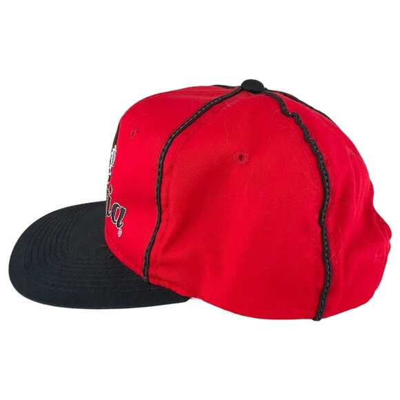 Georgia Bulldogs Snapback Hat By The Game Red And Black Cap Adjustable Vintage - Picture 6 of 9